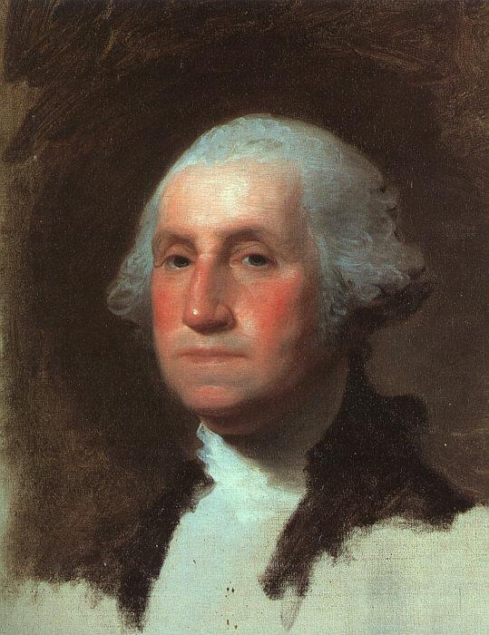 Gilbert Charles Stuart George Washington France oil painting art